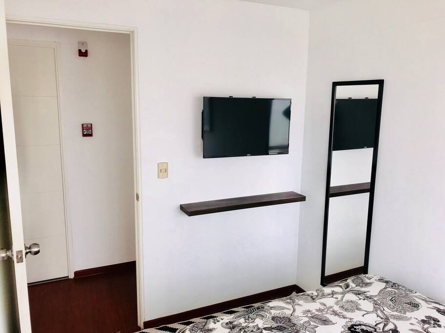 Bedroom 1 with TV