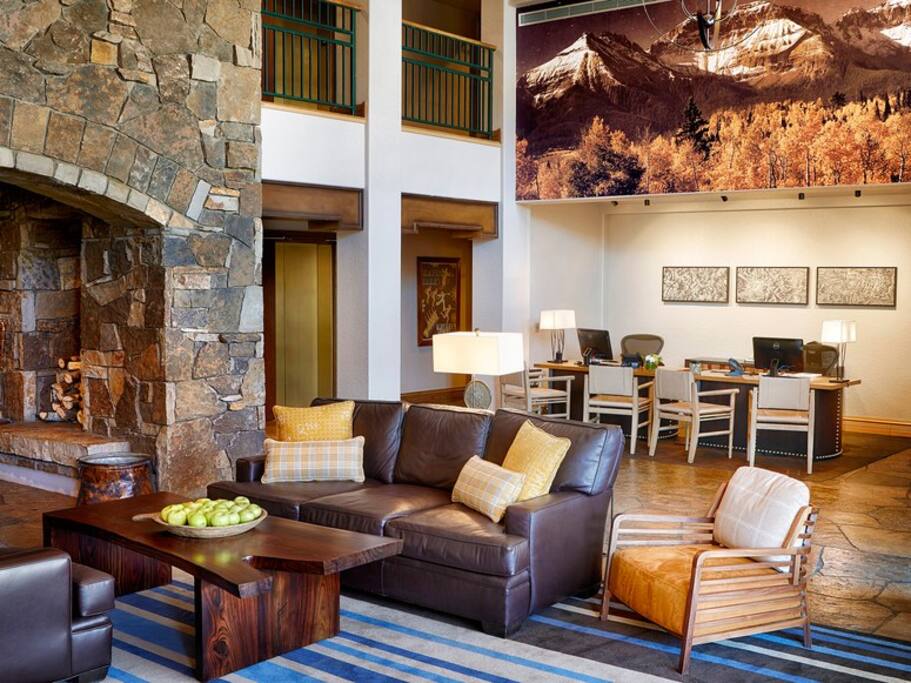 Main Lobby of the Hotel