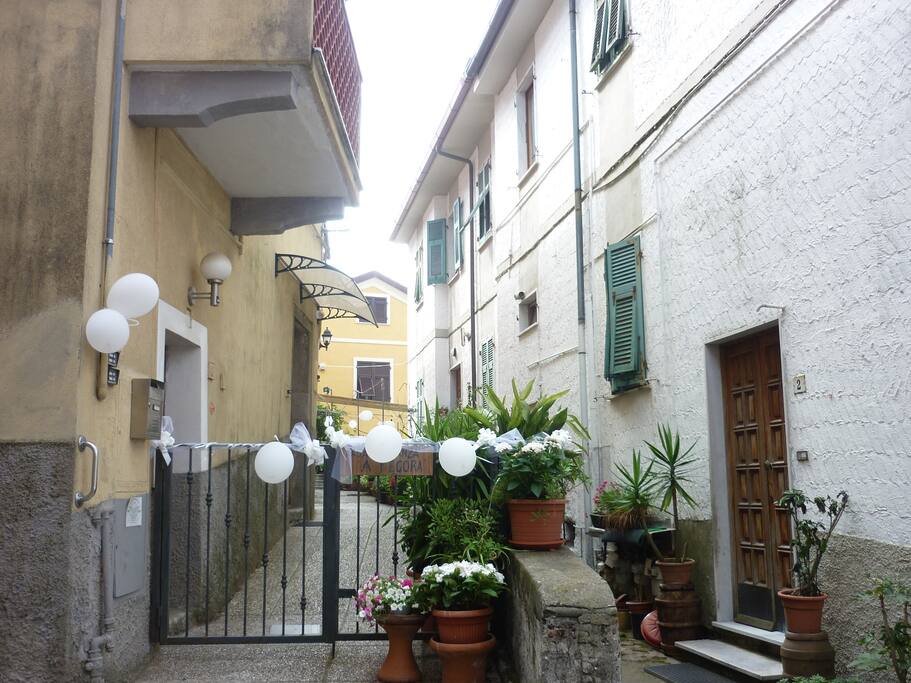 ingresso alla struttura