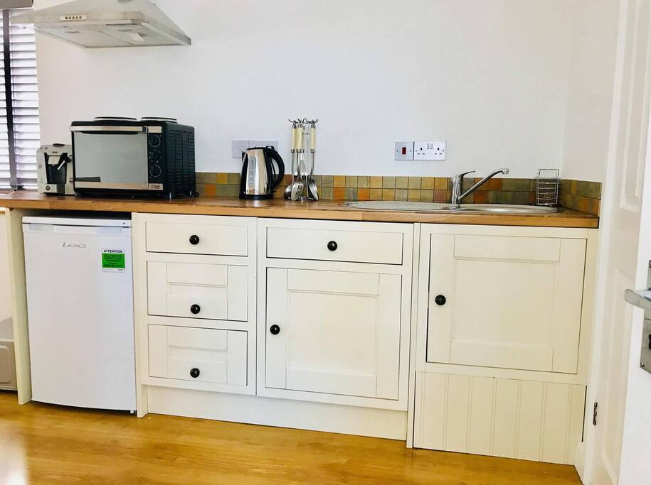 The Kitchen area
