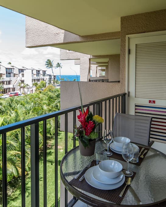 View of the ocean from your lanai, more magnificent in person!