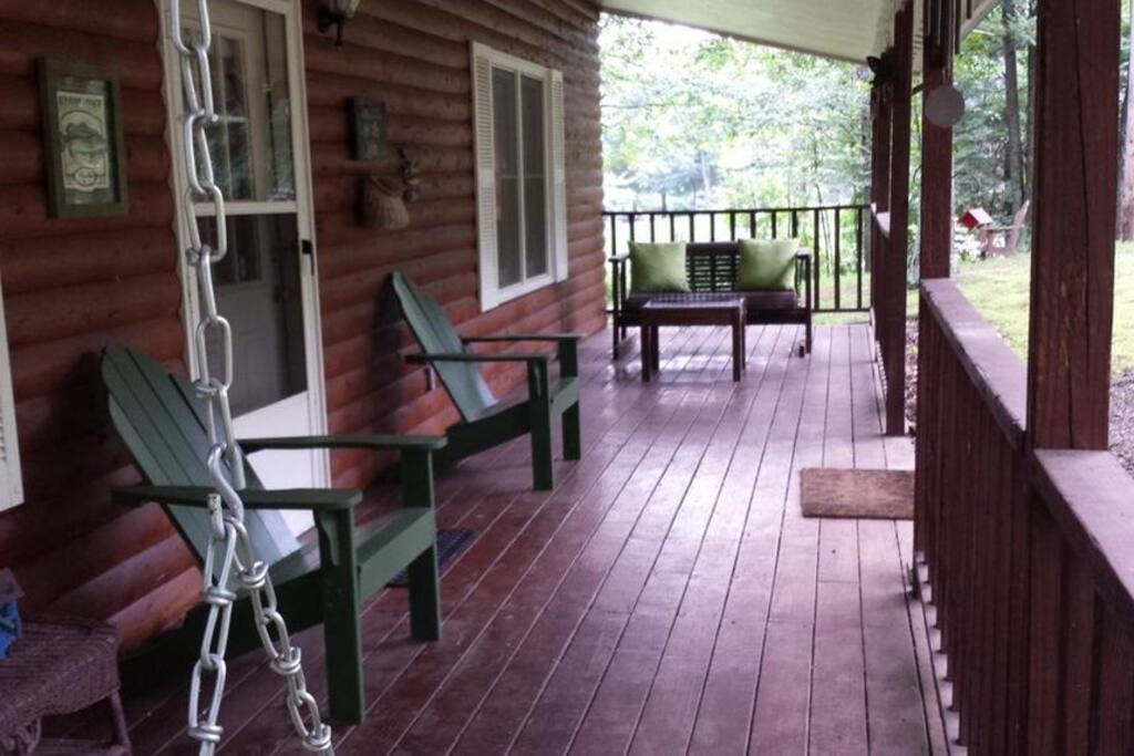 Quiet front porch
