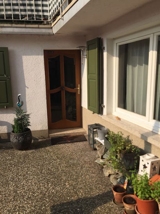 Eingang zur Ferienwohnung