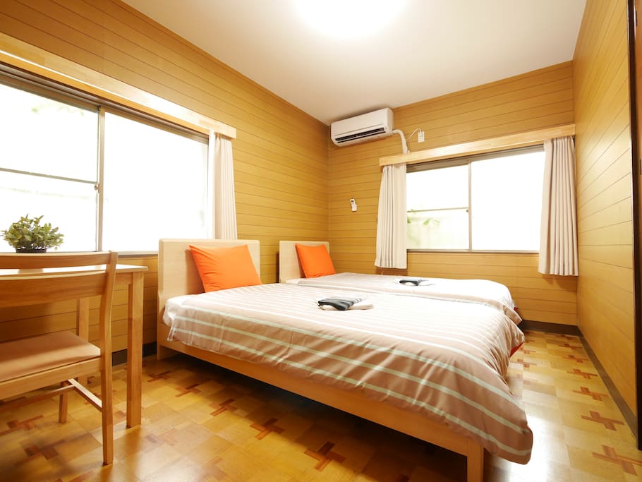 Your room with 2 beds