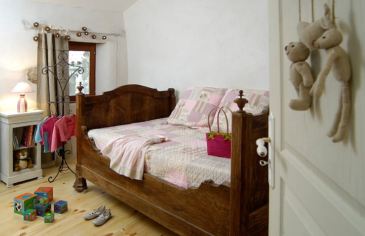 COTTON BEDROOM BED 130 FLOOR