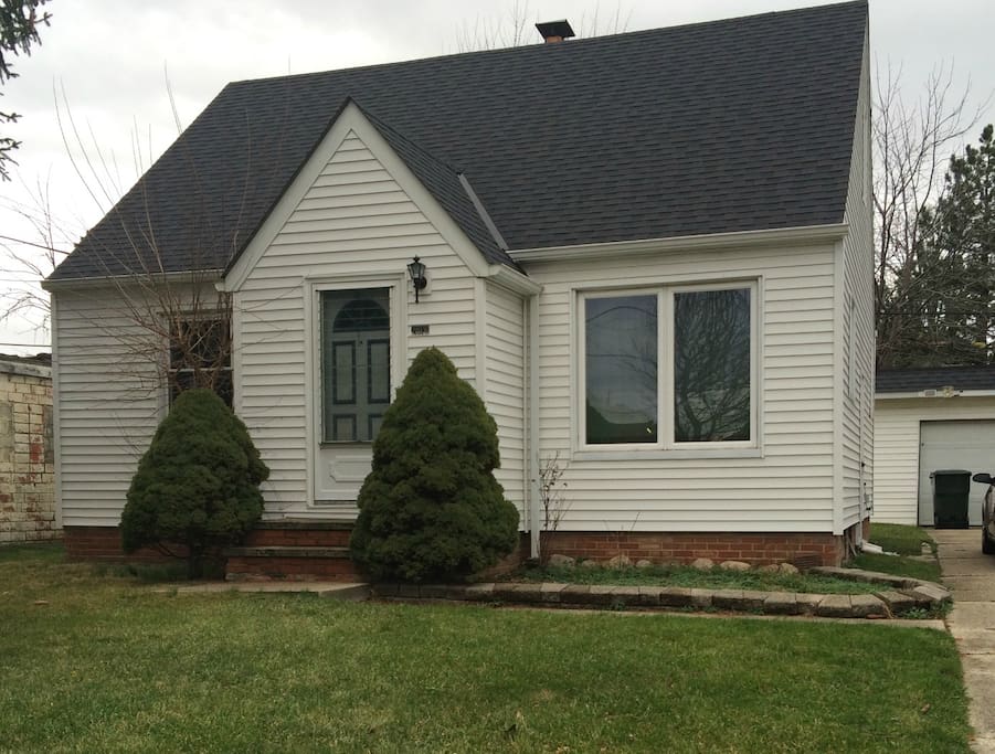 This is the outside of my charming home!