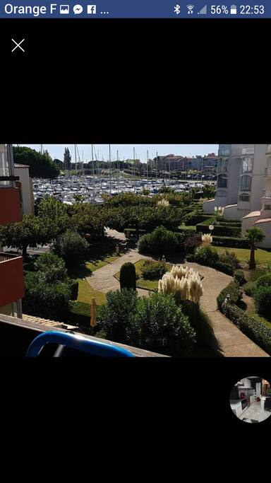 vue de la terrasse