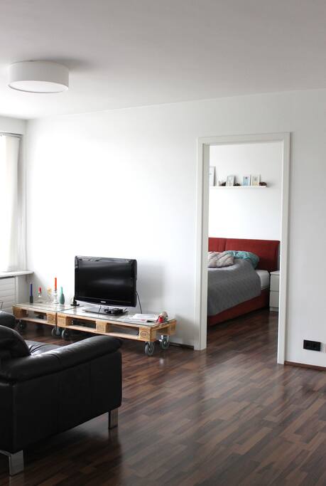 Living room and bedroom