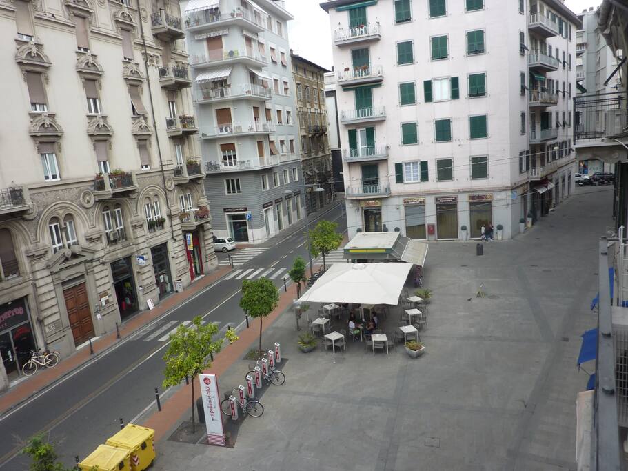 piazza cesare battisti oggi piazza persio nel 1900