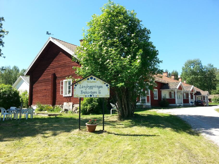 Our 200 year old house. Complete with 4 apartments.