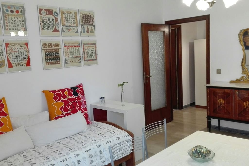 Un angolo del salone