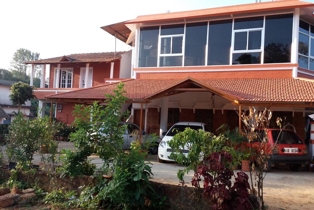 elevation or face of the property