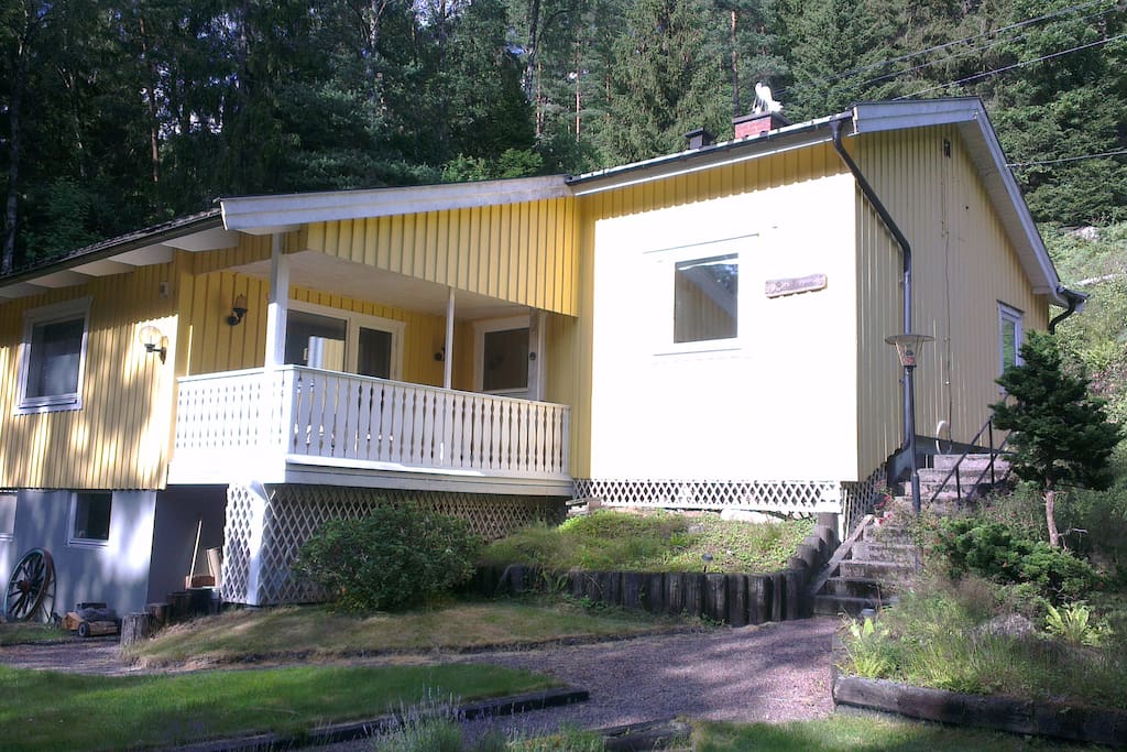 Small villa with private garden