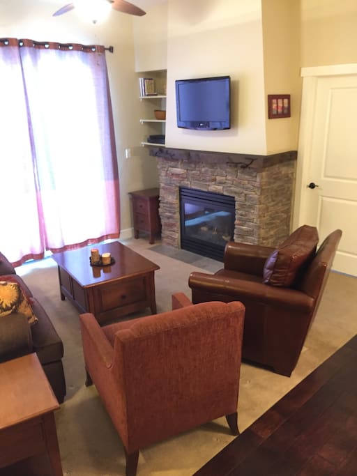Gas fireplace