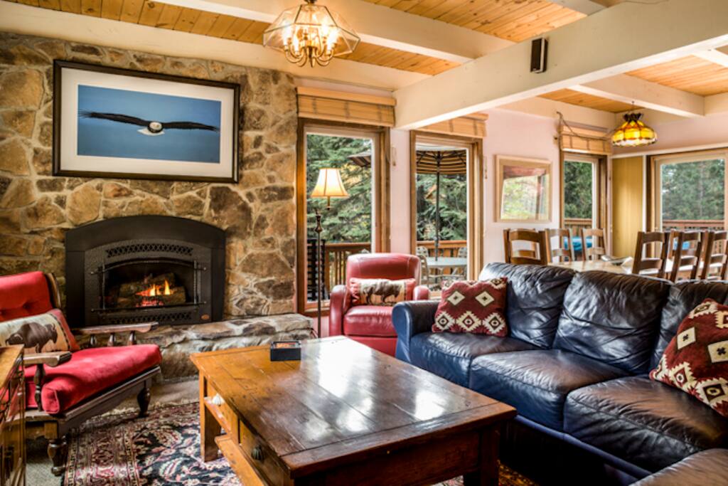 Living Room and Dining Area