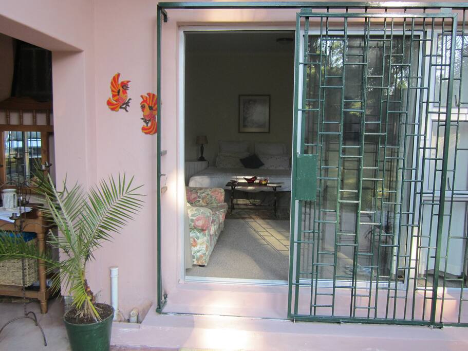 private entrance into your room