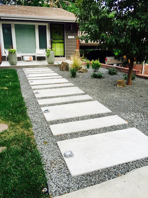 Front walkway