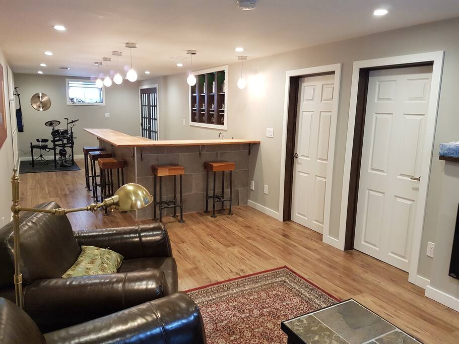 The kitchenette