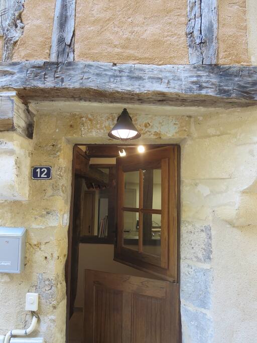 Entrance to the house