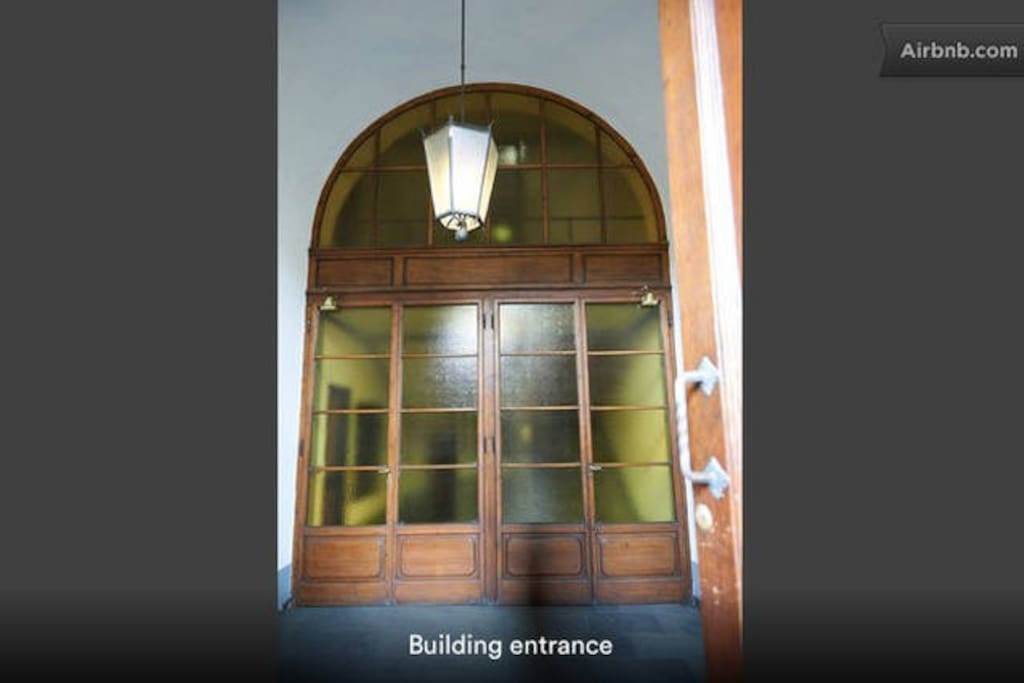 Entrance of the building