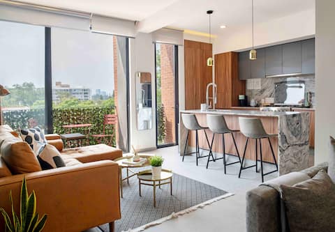 Airbnb con mejor rendimiento: Bright & Cozy apartment in providencia en Guadalajara