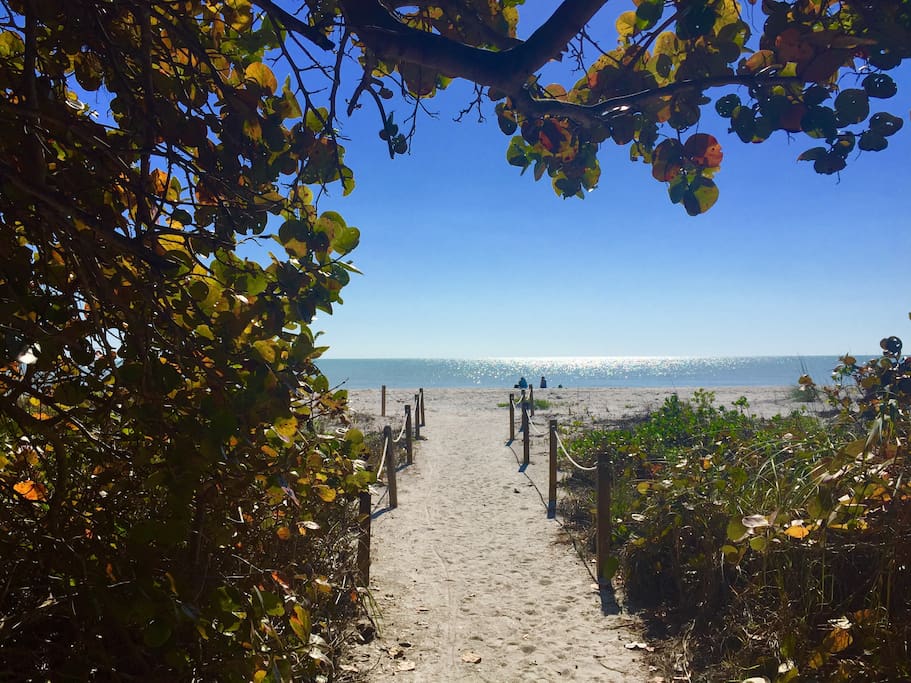 This is our beach access