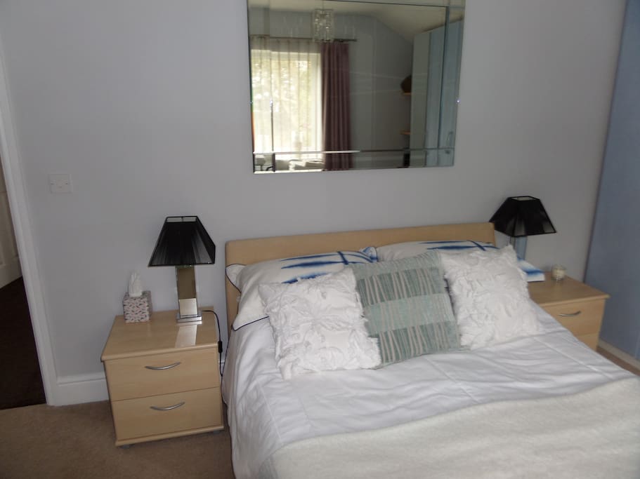 Comfortable double bed