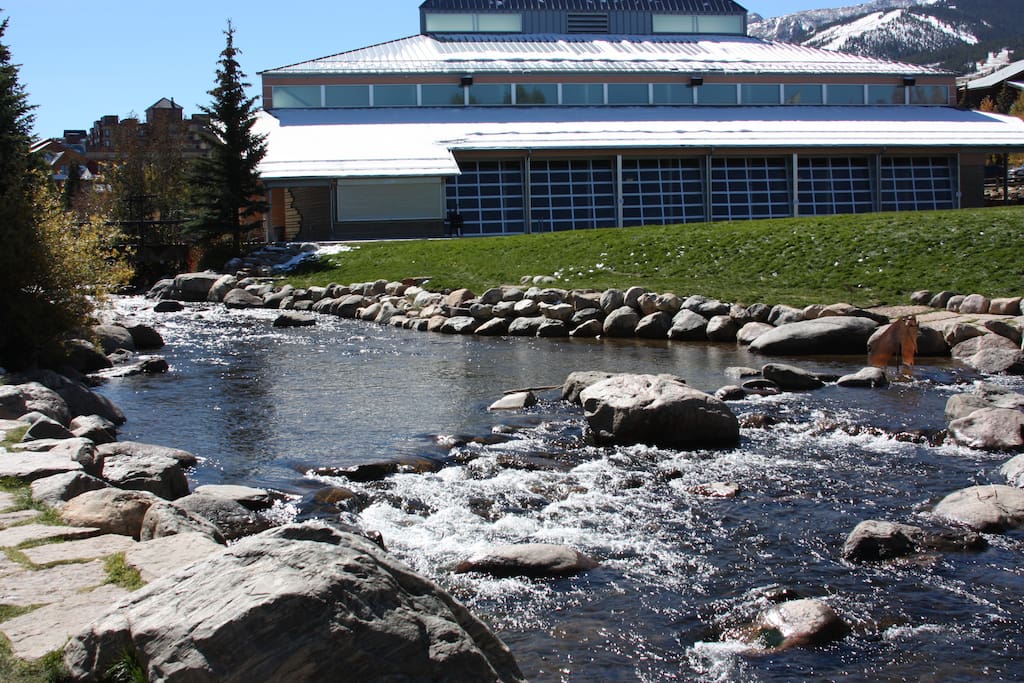 Blue River Runs by Events Center