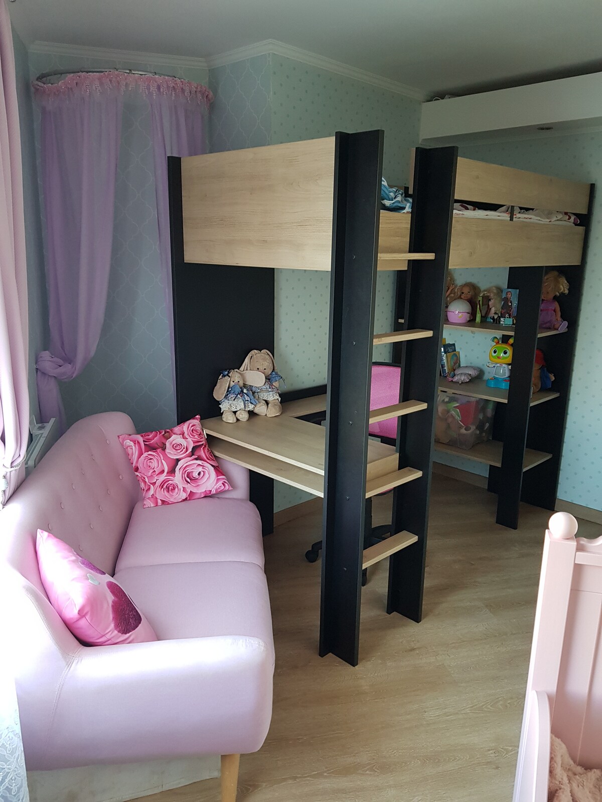 Спалня 2 с двуетажно легло 190 см и легло 150 см 