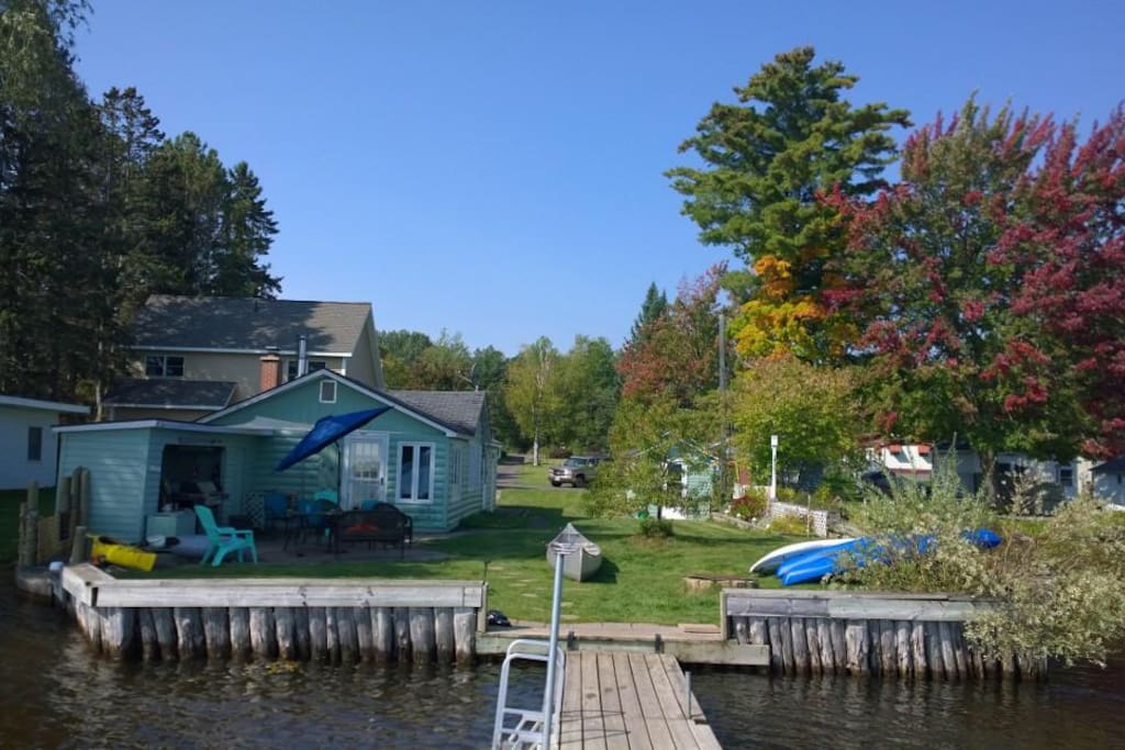 Portage Lake Relaxing Getaway Cottages for Rent in Chassell, Michigan