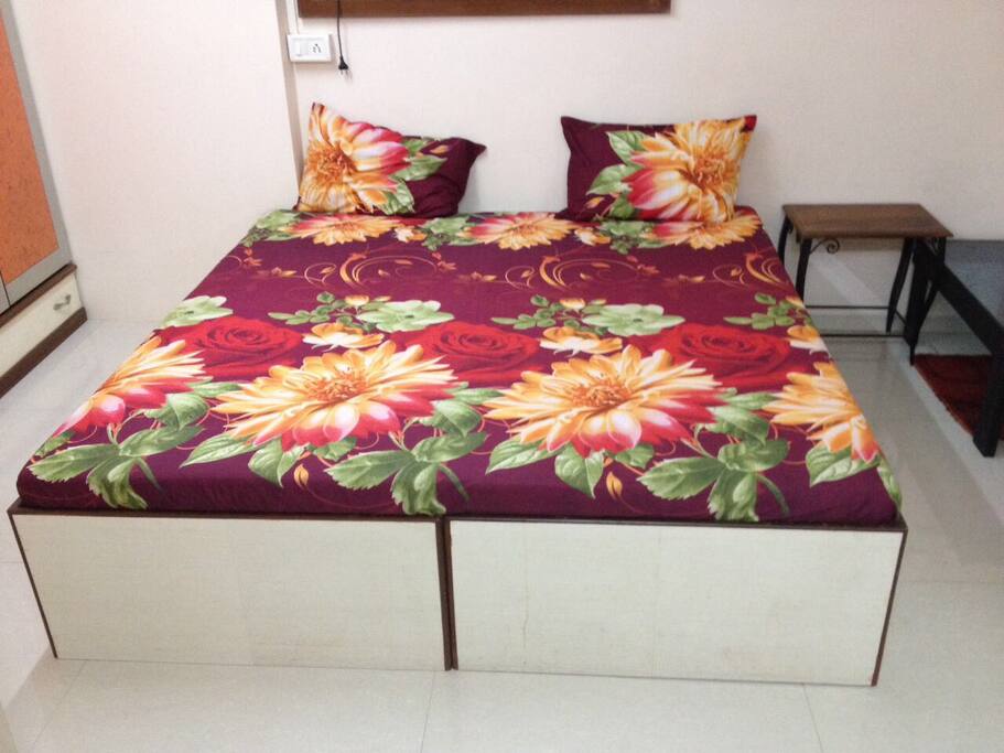 Beds can be joined together to make a double bed!