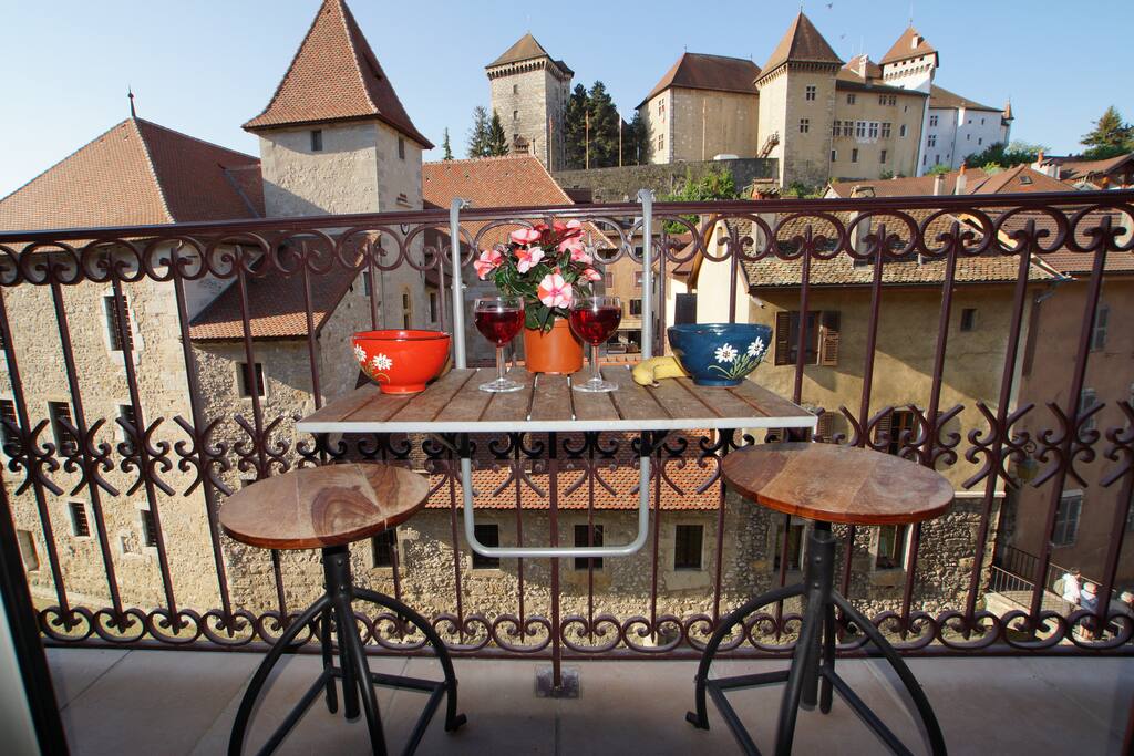 Petit balcon avec une vue exceptionnelle