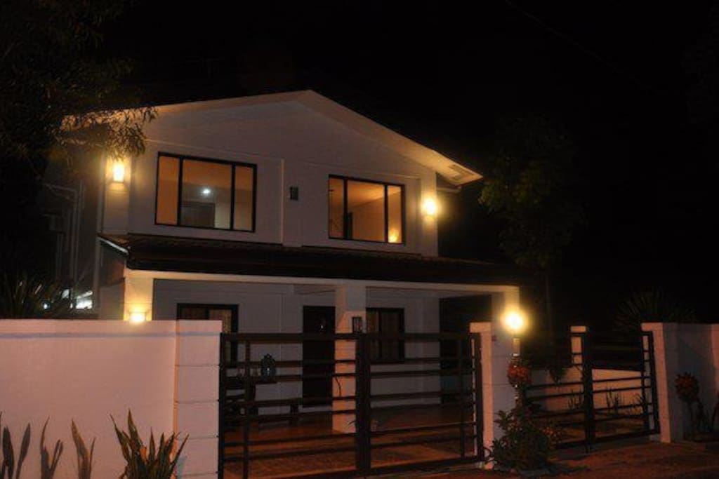 Frontage at night