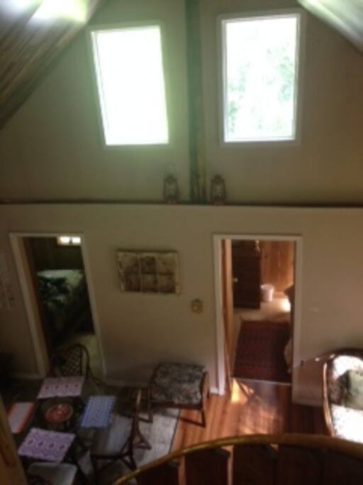 view of downstairs bedrooms
