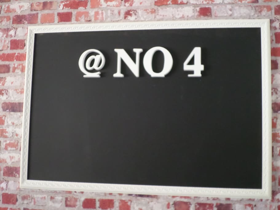 “Welcome” find your
Personal greeting from Karen as you arrive @ No4