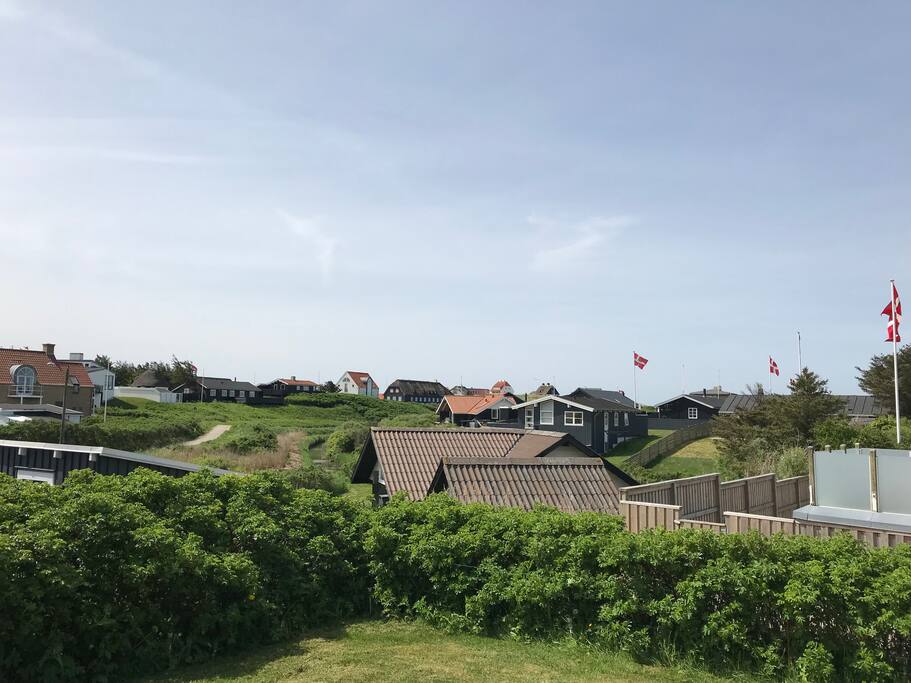 Udsigten fra terrassen