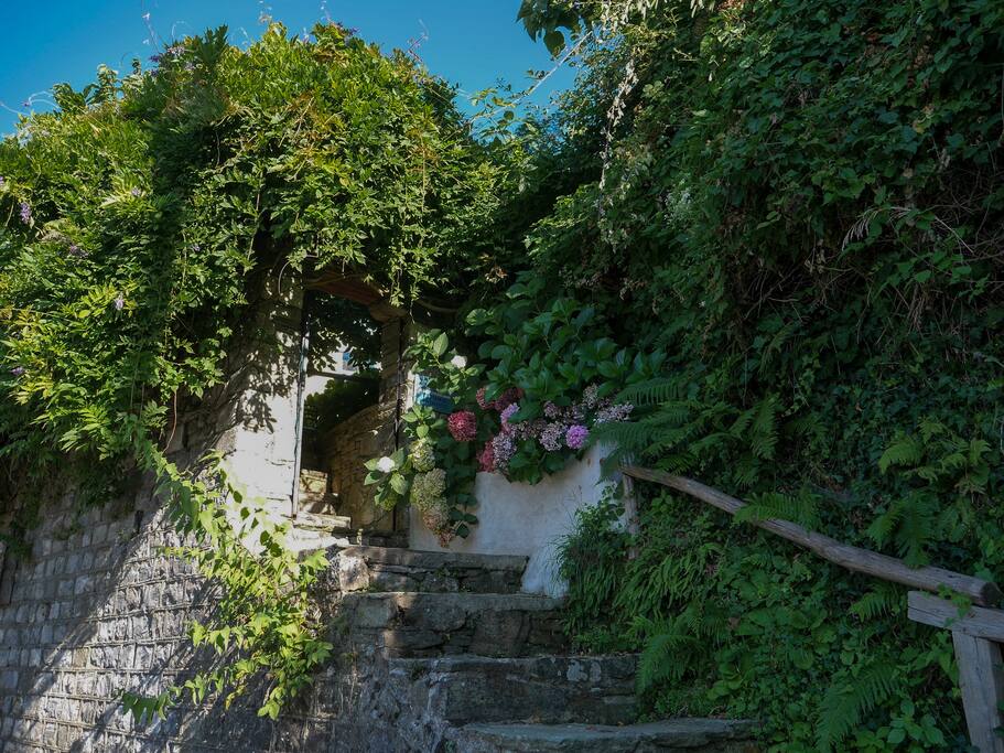 Entrance to the main courtyard