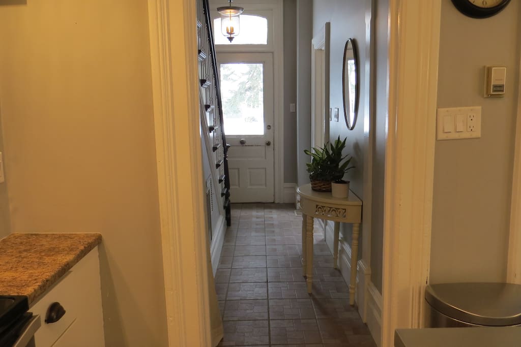 Hallway from Kitchen