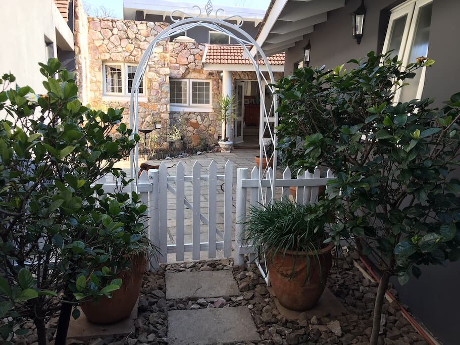 Front gate to Home From Home