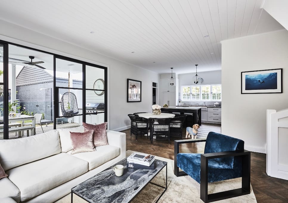 Main living/dining/kitchen