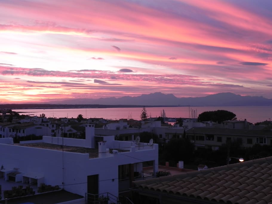Sunset from Solárium /Chill-out