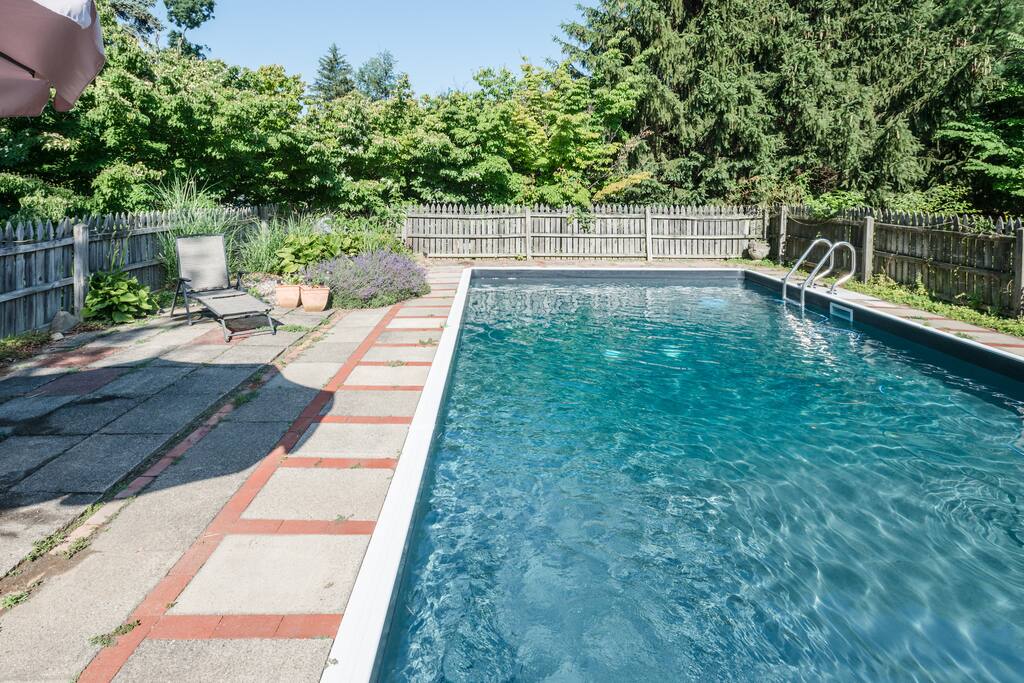 The pool is well maintained and open whenever you want.