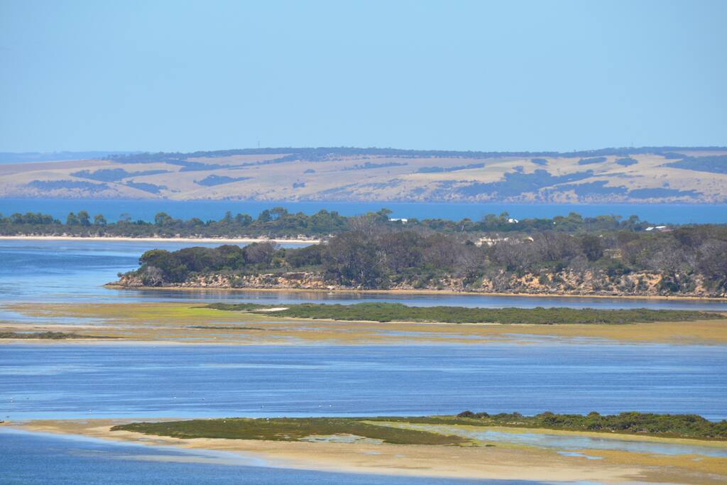 Beautiful views across Pelican Lagoon.
