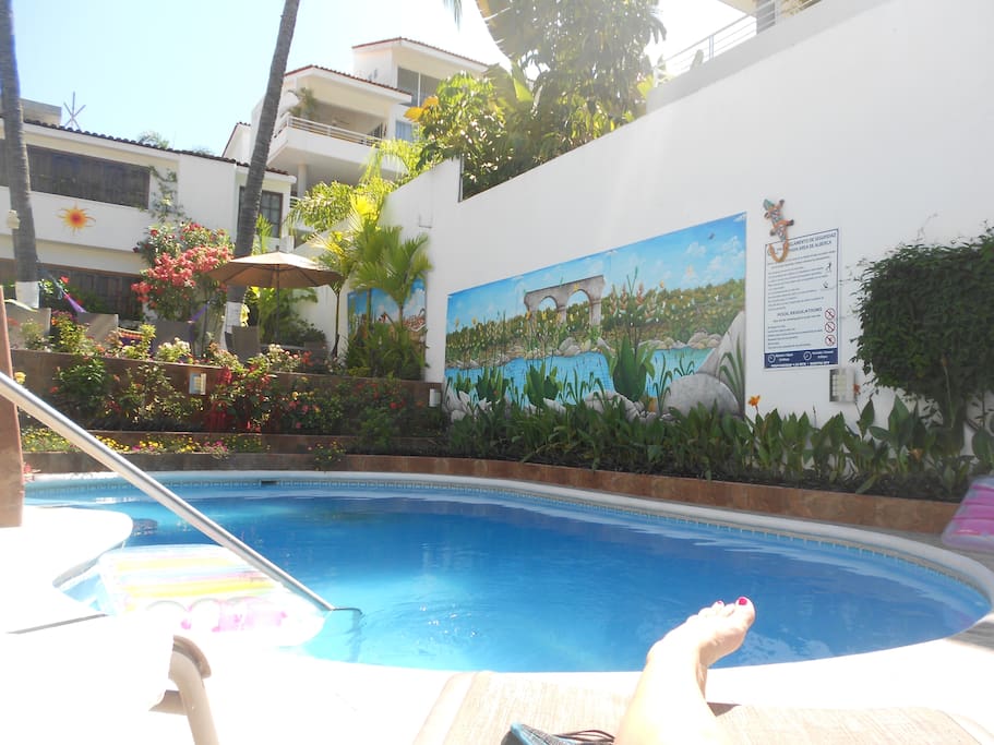 Heated pool