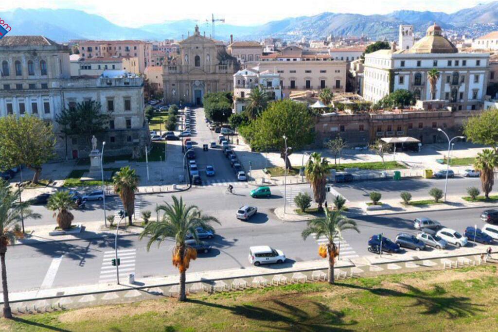 Panoramica della zona