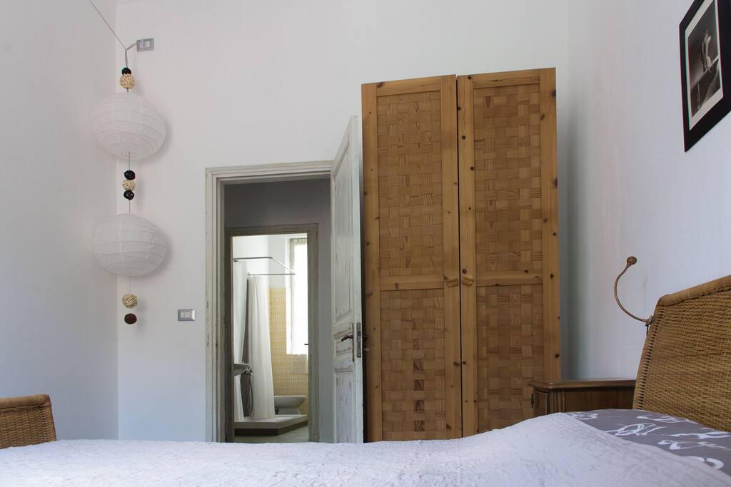 Bright minimal bedroom