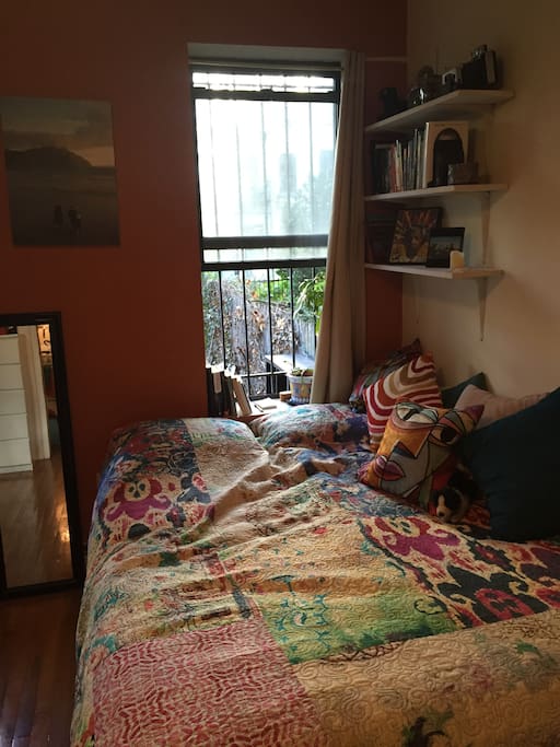 There'll be a twin air mattress instead of the bed