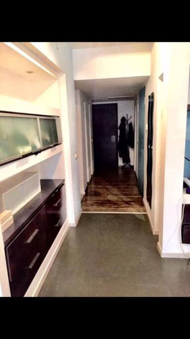 From living room to entrance