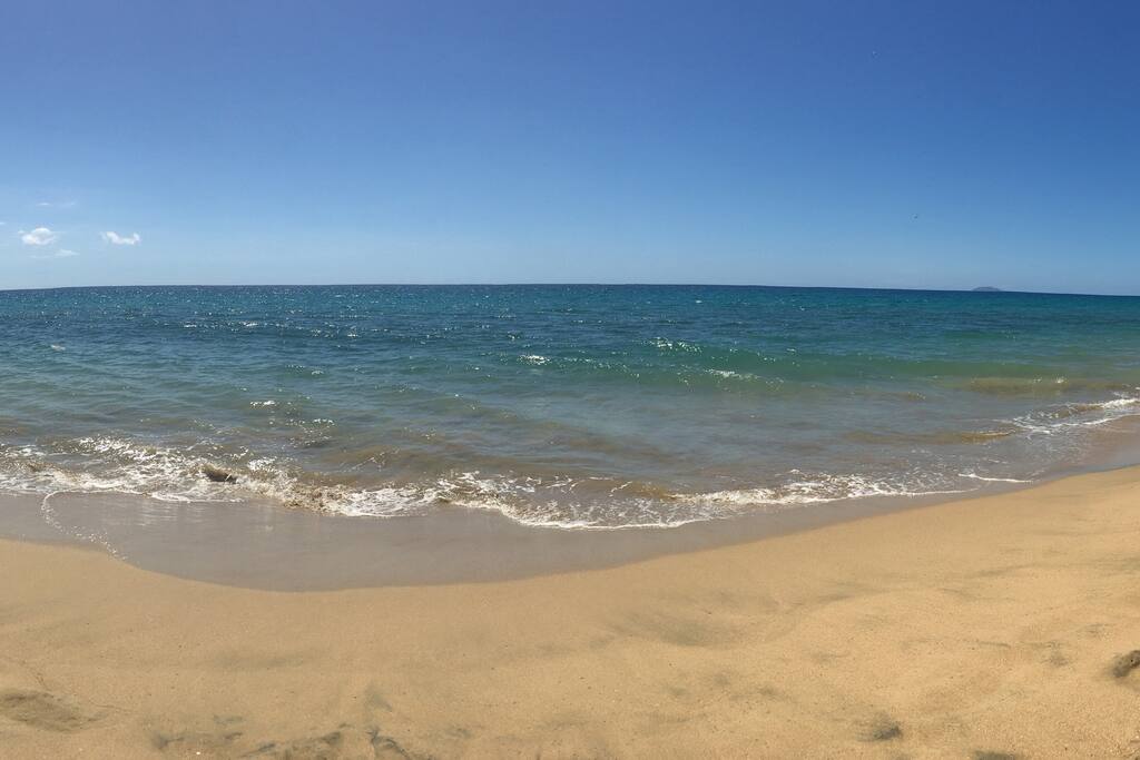 Beach area of the apartment