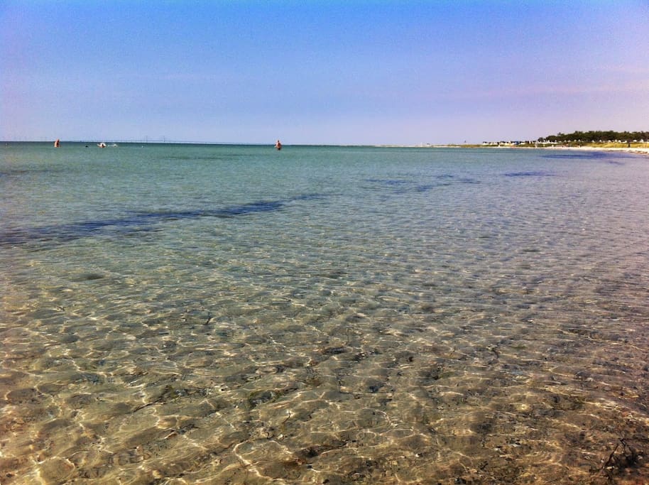 Clear and clean beaches...the best in Sweden.